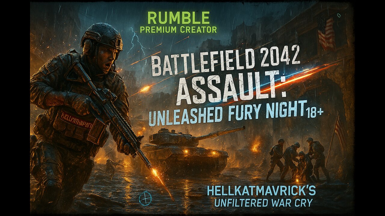 🎮🔫BATTLEFIELD 2042 ASSAULT: KICK ASS NIGHT! 18+🎮🔫 WAPPY FLANKER IN THE VC & THE BUSTERS!!!