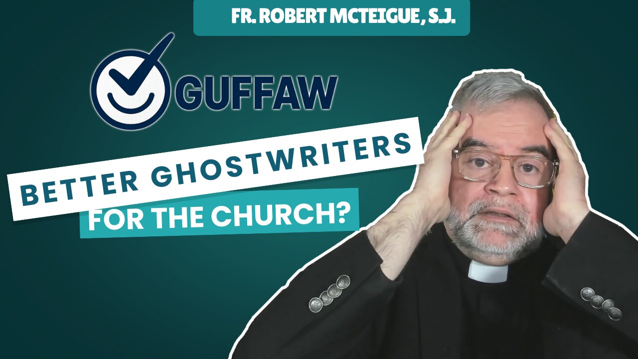 Better Ghostwriters for the Church? | Fr. Robert McTeigue, S.J.