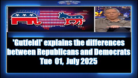 'Gutfeld!' explains the differences between Republicans and Democrats