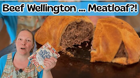 Vintage Beef Wellington-Style Meatloaf | Recipe from a Grocery Store Label!