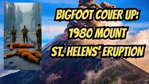 BIGFOOT COVER UP? 1980 Mount St. Helens' Eruption