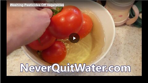 "Eliminating Pesticides from Vegetables through Washing"