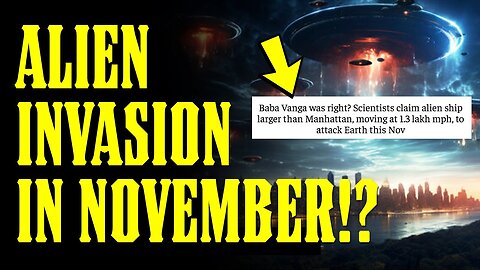 UFO DISCLOSURE!! "ALIEN MOTHERSHIP TO ATTACK EARTH IN NOVEMBER 2025"