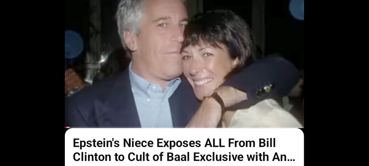 EPSTEIN'S NIECE EXPOSES ALL