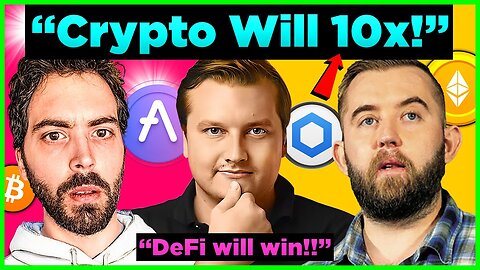 "Institutions Will 10x Crypto" Chainlink and AAVE Founders Explain Why "DeFi Will Win!"
