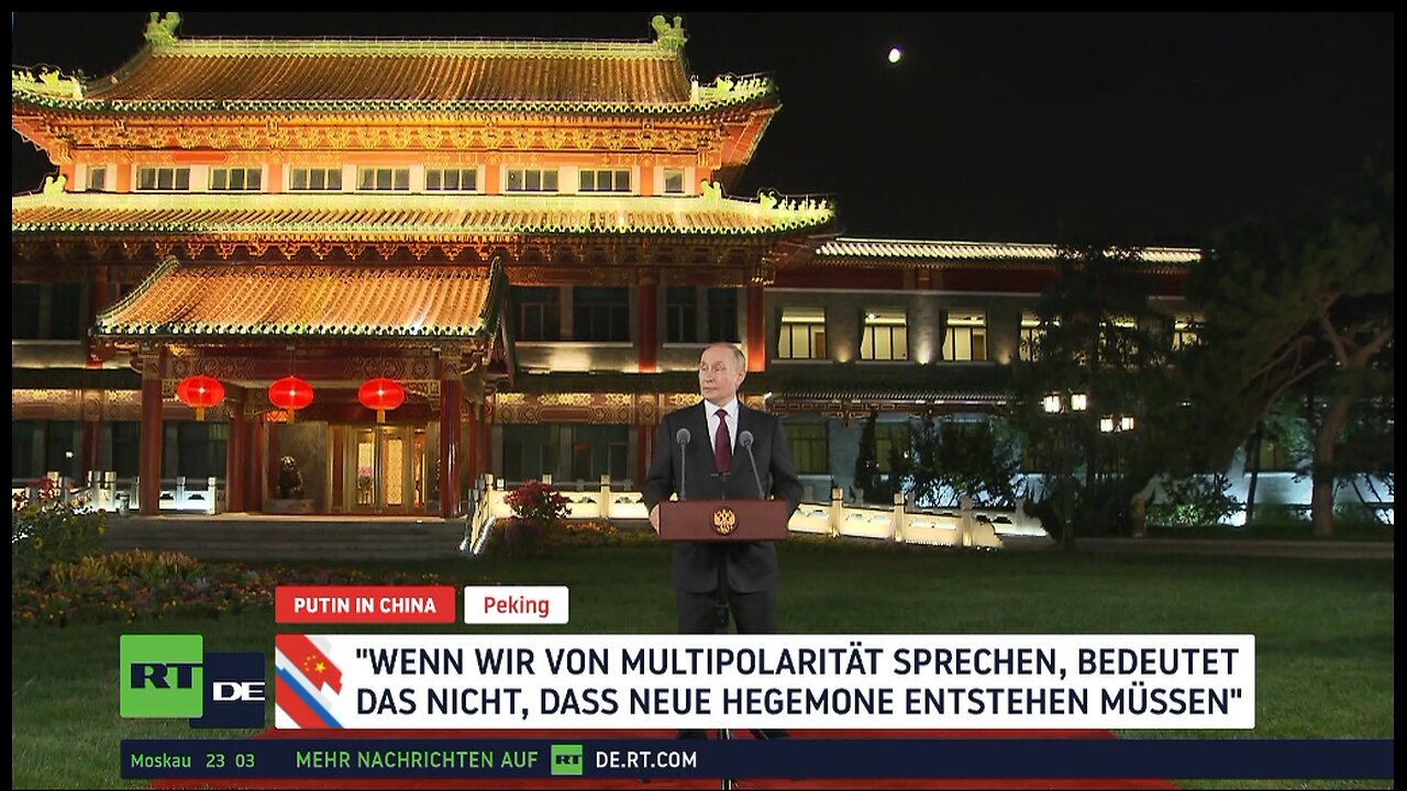 Putin zum Abschluss seines China-Besuchs: Multipolarität und “Kraft Sibiriens 2”