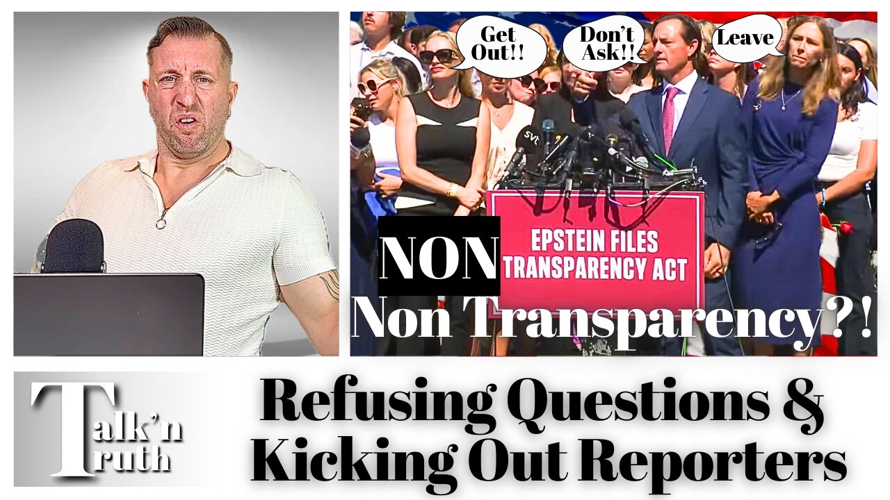 Epstein Files NON Transparency?! Refusing to Answer Questions!!