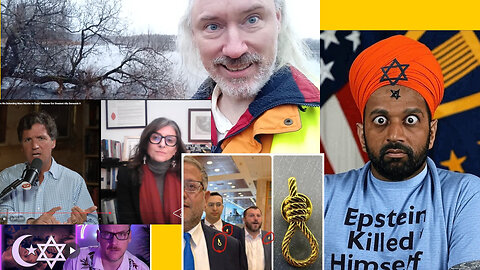 Massie vs NATO. Sion-hinduisk 💩propaganda. Cancer i kristendomen. Epstein dum. Tucker övertygande