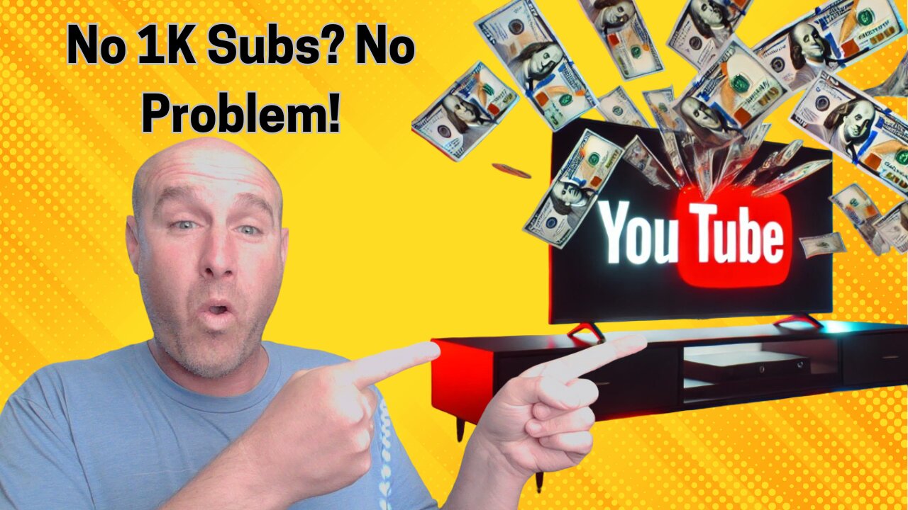 Make Money on YouTube Before you're "Eligible"