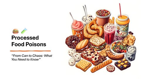 Processed Food Poisons: From Can to Chaos