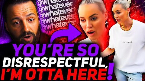 Post-Wall Feminist STORMS OUT After Getting EXPOSED for Calling Men 'Mentally Ill'