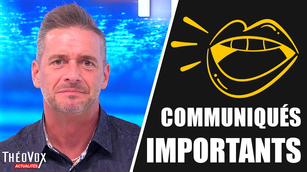 TheoVox | Communiqués importants - 1er mai 2025