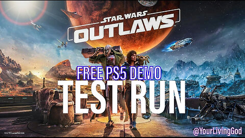 STAR WARS : OUTLAWS DEMO PS5 : TEST RUN