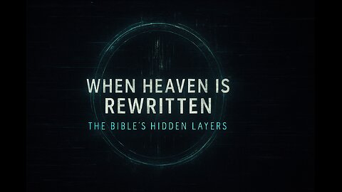 When Heaven is Rewritten: The Bible’s Hidden Layers