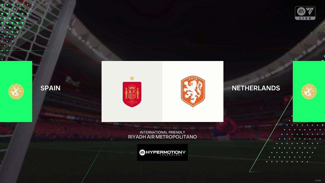 Match6 Spain vs Netherlands EA FC 25
