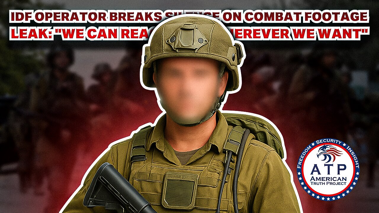 IDF OPERATOR BREAKS SILENCE ON COMBAT FOOTAGE LEAK: "WE CAN REACH THEM WHEREVER WE WANT"