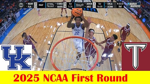 #14 Troy vs #3 Kentucky Basketball Game Highlights, 2025 NCAA First Round