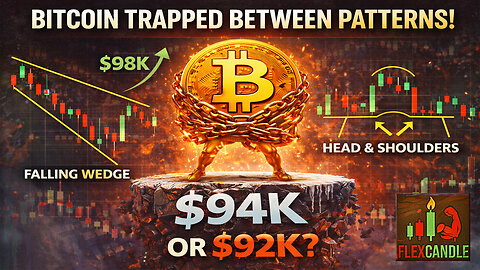 Bitcoin Holds $94K Support ⚠️ Breakout to $98K or Rejection Incoming? EP. 263