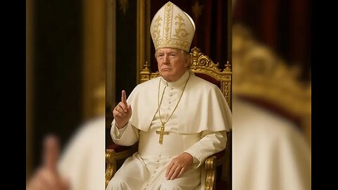 HABEMUS PAPAM: TRUMP SFIDA CON UN IMMAGINE PROVOCATORIA IL PRIMO CONCLAVE FILOCINESE DELLA STORIA