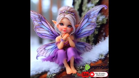 The cutest fairy ever 😍