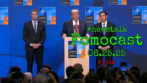 🌐 NATO Drama, 🎯 Iran Alerts US Before Strike, ☢ Missing Uranium Mystery | Fomocast 06.25.25