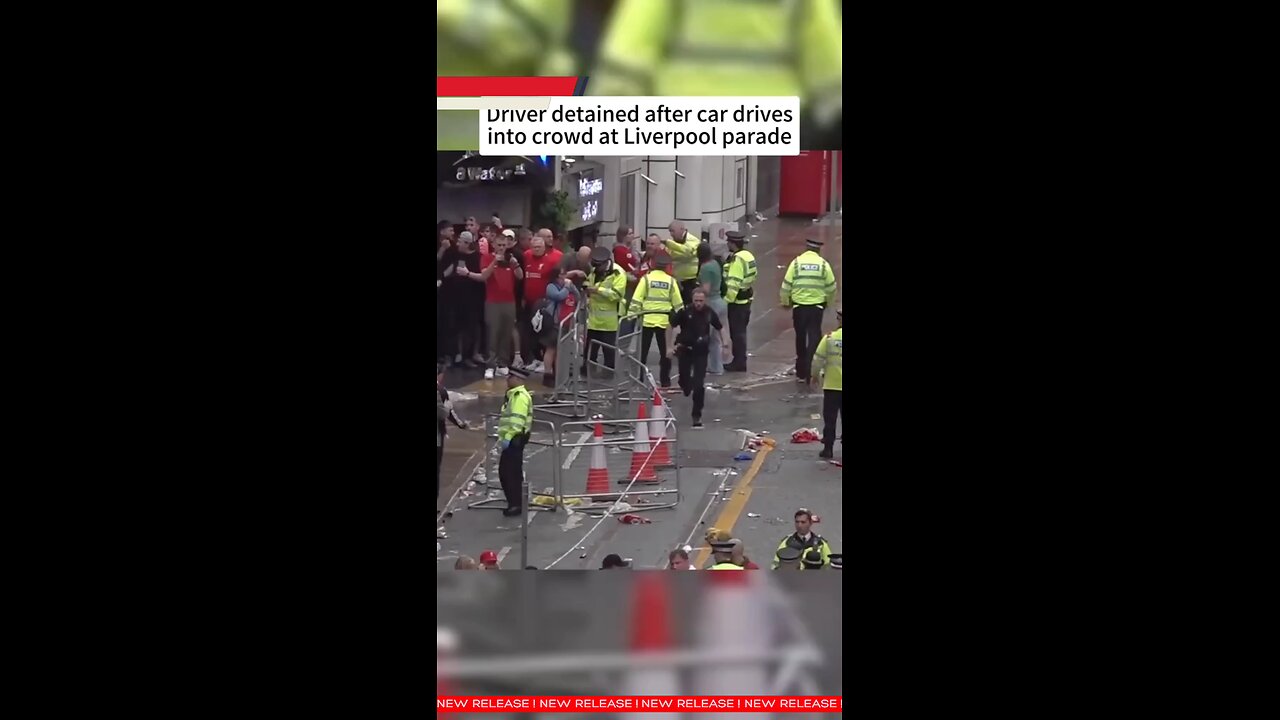 Driver Detained After Car Plows Into Crowd @ Liverpool Parade #PnDmart #japdmedia #Liverpool #UKNews