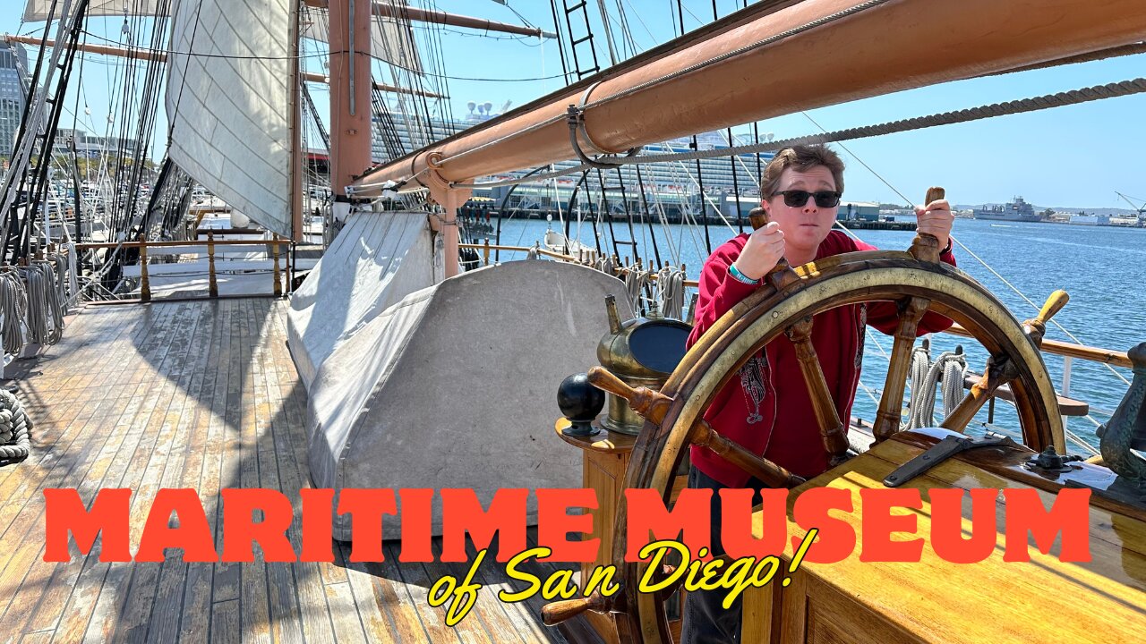 Explore the FASCINATING San Diego Maritime Museum!