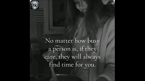 when someone cares