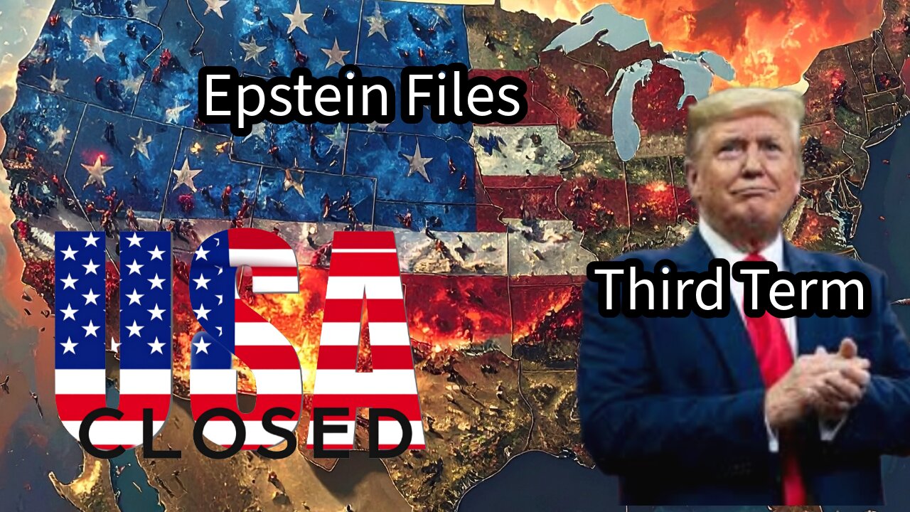 Government Shutdown Ruse for Epstein Files and Will President Trump Run For Third Term as President