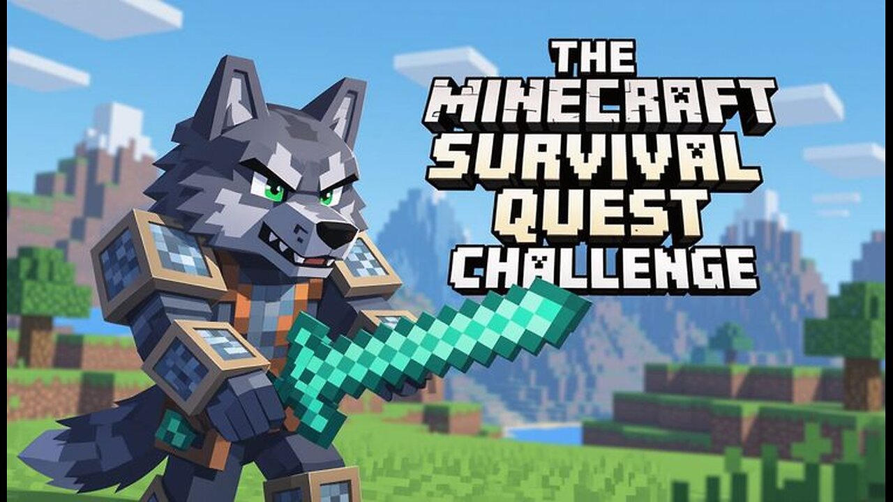 🟢 LIVE - XTRMWOLF - MINECRAFT - THE MINECRAFT SURVIVAL QUEST CHALLENGE