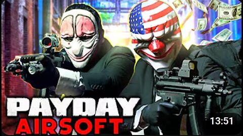 💥💰 PAYDAY AIRSOFT Heist! | How a Pro Robs a Bank ft. Jet Desert Fox 🔫🎭