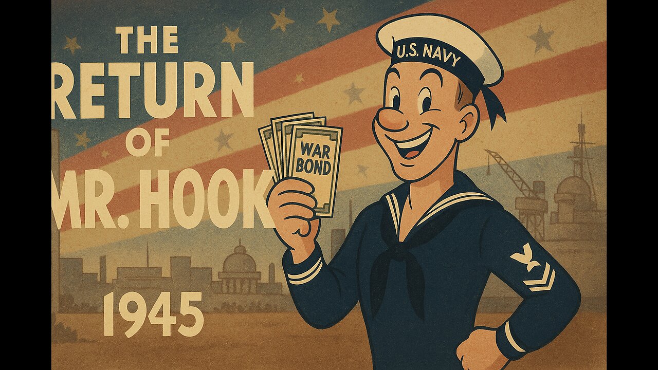 The Return of Mr. Hook (1945) | WWII Animated Propaganda Short