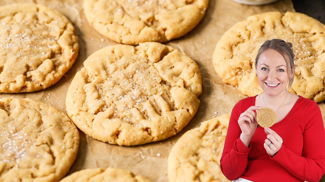 Sourdough Peanut Butter Cookies