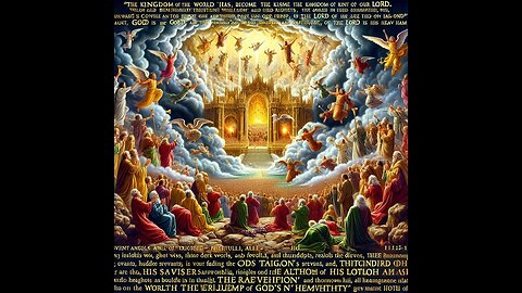 080325b Revelation 11 is in his day and the sign is the dark cloud of a snare. Everyone to the Ark
