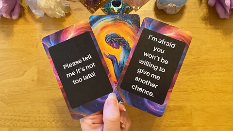 URGENT MESSAGE FROM YOUR PERSON! "I PRAY YOU HAVE NOT GIVEN UP ON ME!" LOVE TAROT READING #twinflame
