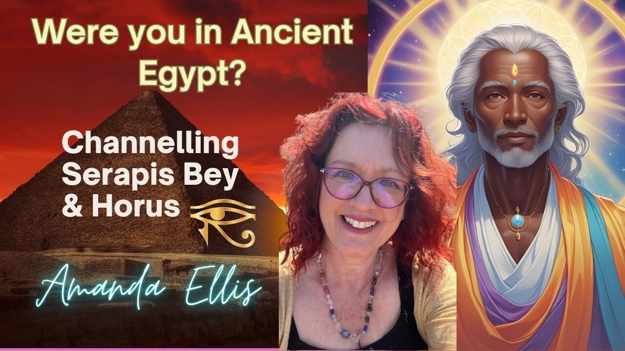 Ancient Egyptian Energies - Serapis Bey, Horus, Crystals & Colour