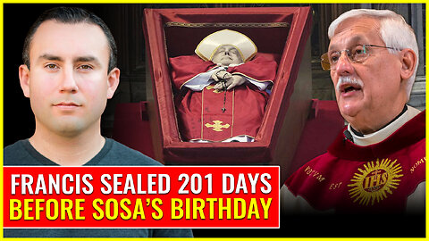 Francis sealed 201 days before Sosa's birthday