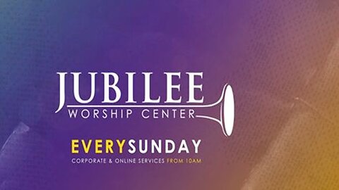 Sunday Morning Service with P. Jan Bosman | Jubilee Worship Center