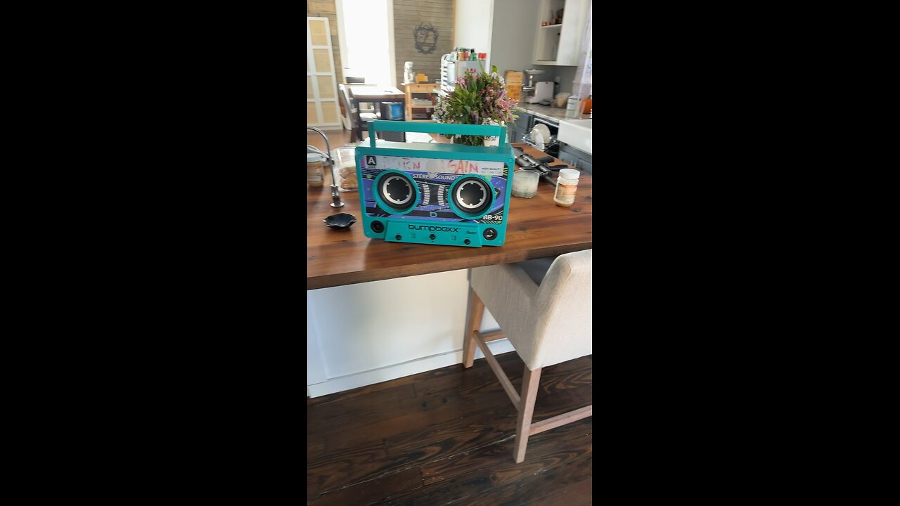 God just broke my boom box