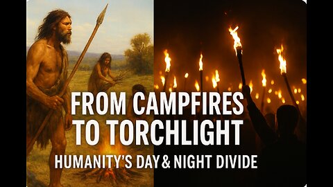 FROM CAMPFIRES TO TORCH LIGHT: HUMANITY'S DAY & NIGHT DIVIDE