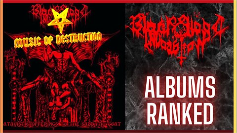 ▶️Black Blood Invocation Albums Ranked◀️