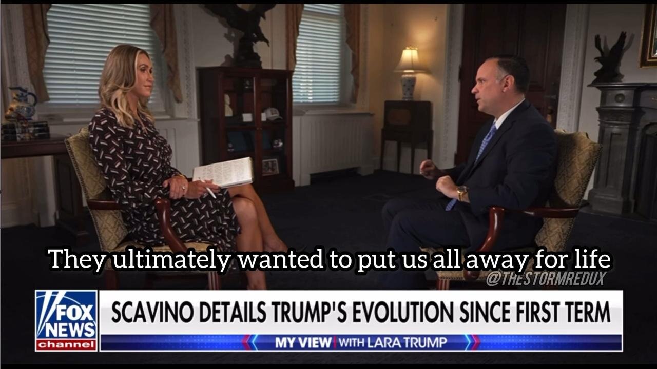 Dan Scavino talks about President Trump's fighting for our children & grandchildren ❤️