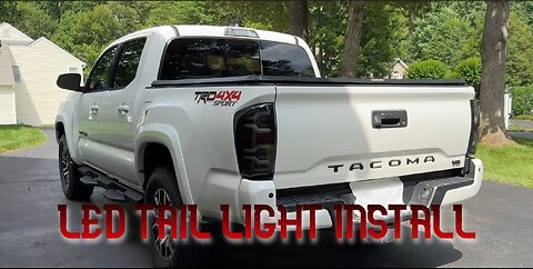 Toyota Tacoma Alpha Rex tail lights