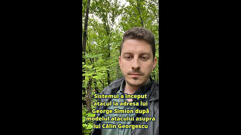 Sistemul a început atacul la adresa lui Simion după modelul atacului asupra lui Călin Georgescu