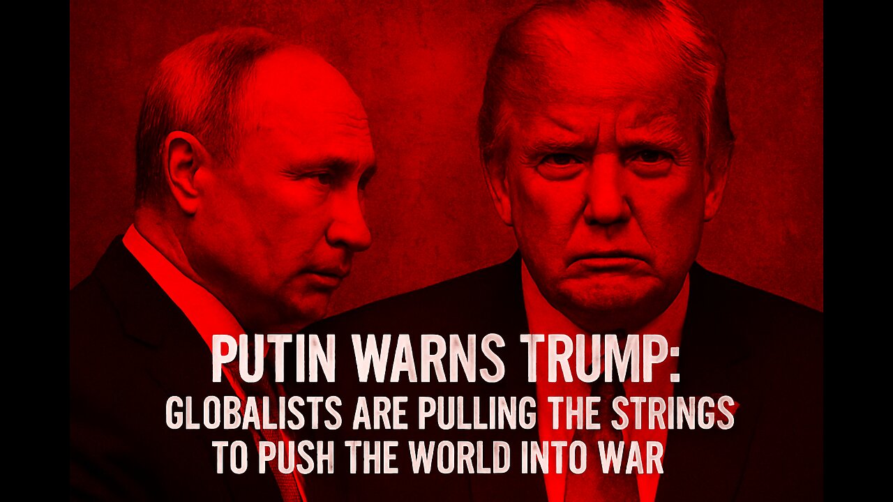 Putin Warns Trump: “Globalists Are Pulling the Strings to Push the World Into War”
