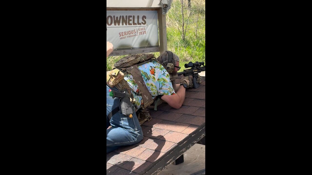 roof slope shooting.