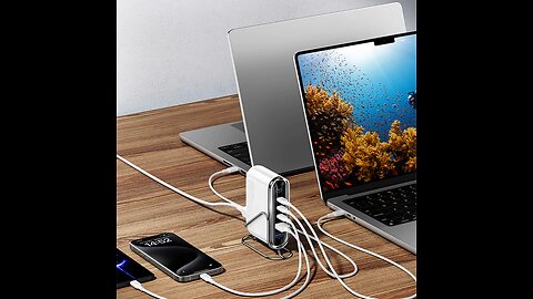 120W GaN Type-C Multi-Port Charger (US Standard)