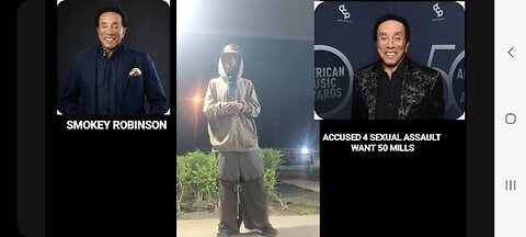 SMOKEY ROBINSON BEEN STRUCC WIT 4 S*XUAL LAWSUIT DA ALL ASKIN FO 5O MILLION DETAILS GET WILD GANG💪🏾🔵