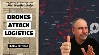 GOOD NEWS: Ukrainian Drone Strikes Smash Russian Logistics