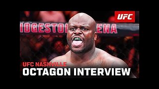 Derrick Lewis Octagon Interview | UFC Nashville